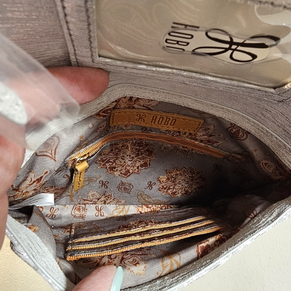 HOBO Silver Crossbody Bag - Picture 6 of 12